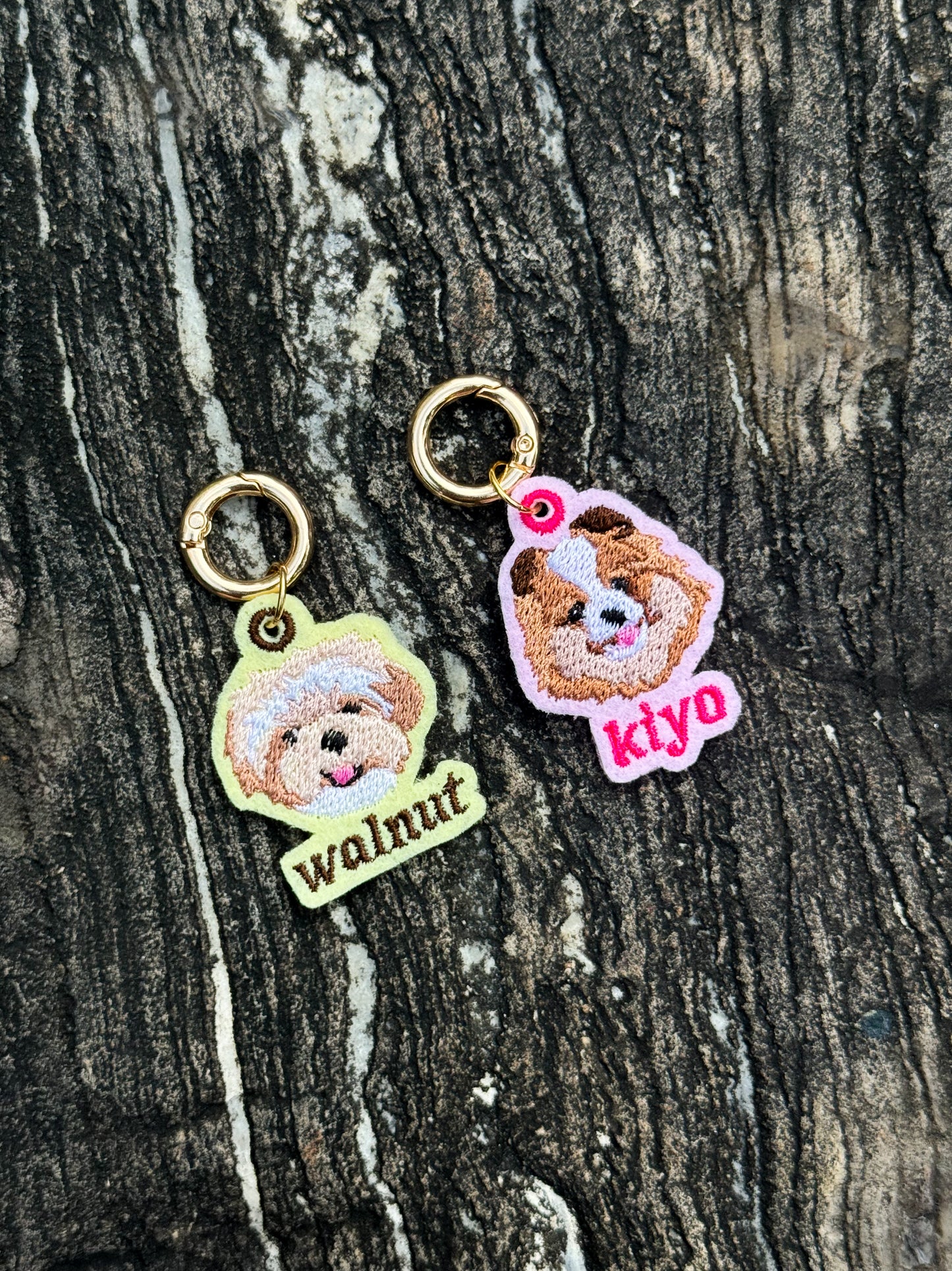 Custom Cartoon Pet Portrait Tag