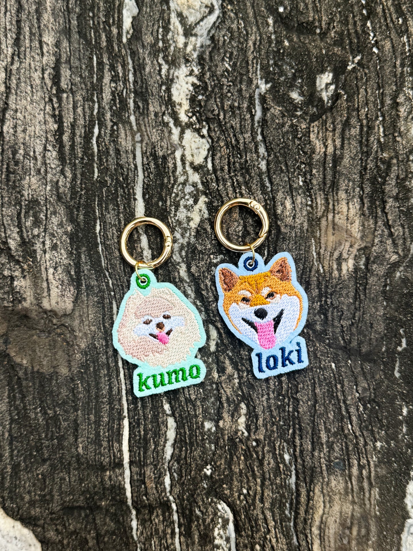 Custom Cartoon Pet Portrait Tag