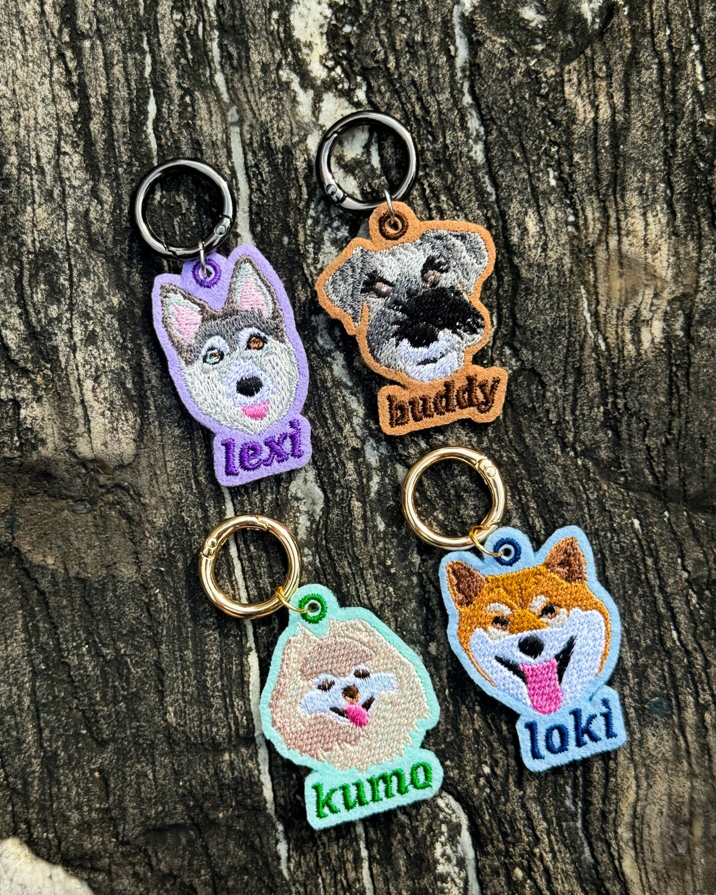 Custom Cartoon Pet Portrait Tag